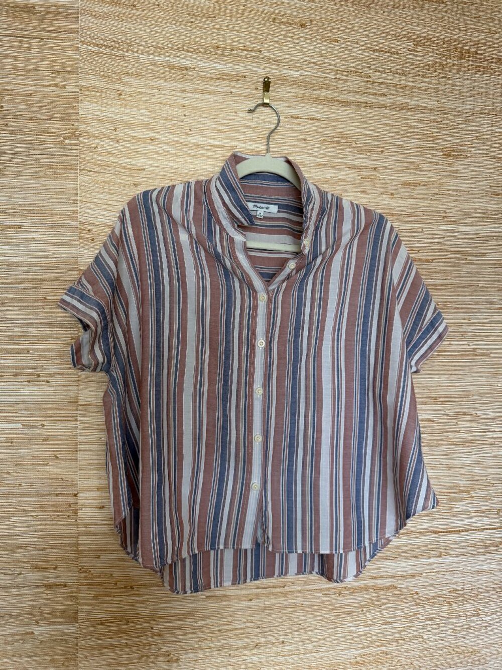 Madewell Linen-Blend Hilltop Shirt